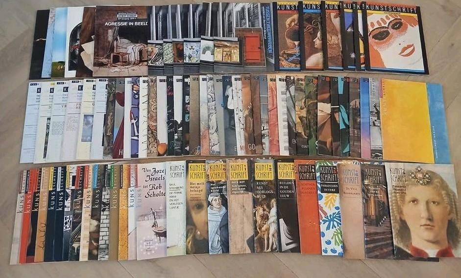 Kunstschrift jaargangen 1979 tot en met 1991 compleet, Ophalen, Overige typen