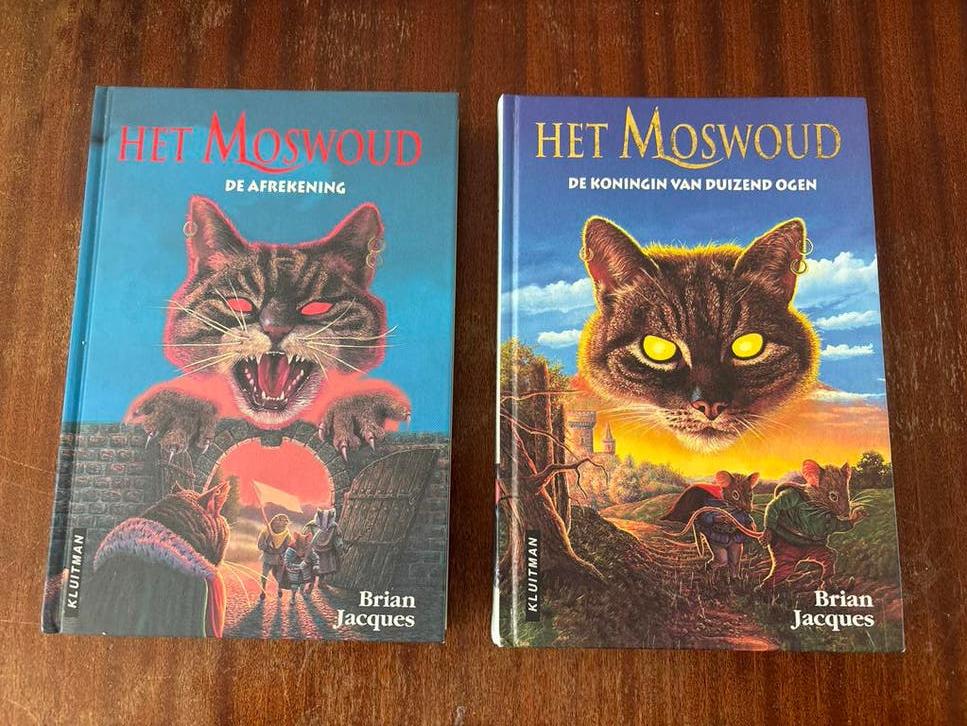 Het Moswoud - De Afrekening & De Koningin van Duizend Ogen, Boeken, Ophalen of Verzenden, Gelezen