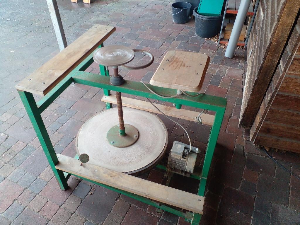 pottenbakkers draaischijf, Hobby en Vrije tijd, Ophalen, Gebruikt