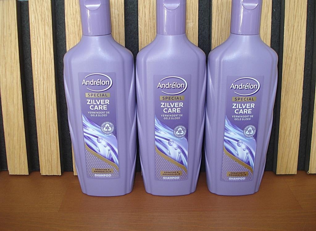 3x nieuwe Andrélon Zilvercare shampoo, Ophalen of Verzenden, Nieuw, Shampoo of Conditioner