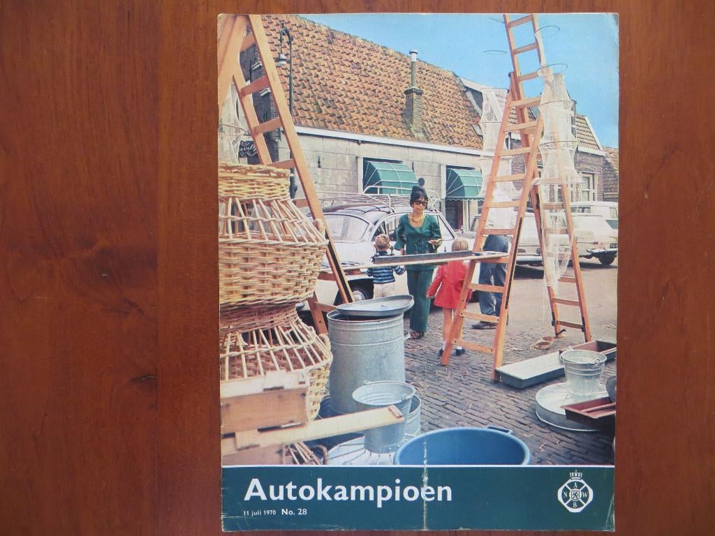 Autokampioen 28 1970 Volkswagen K70, test Citroën DS 21 Inj., Ophalen of Verzenden, Zo goed als nieuw, Citroën