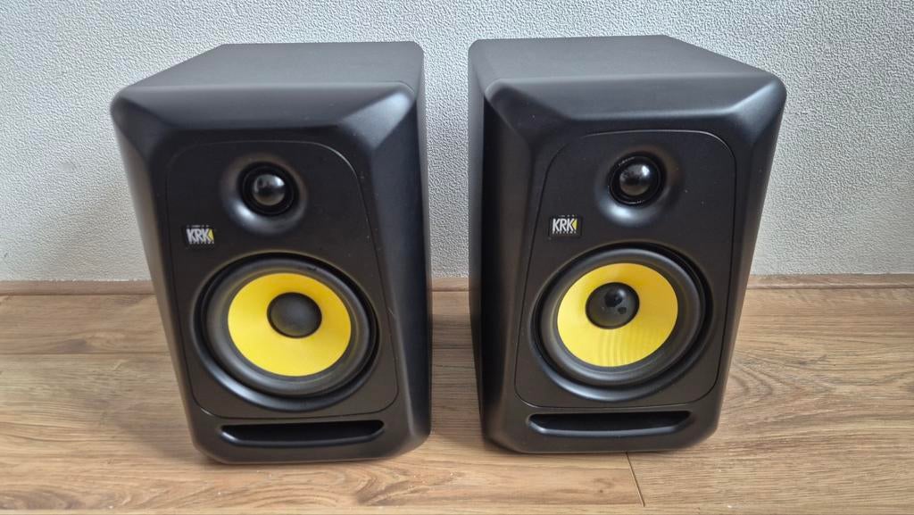 KRK Classic 5 studio Pack - Zo goed als nieuw, Overige merken, Ophalen of Verzenden, Zo goed als nieuw, 60 tot 120 watt