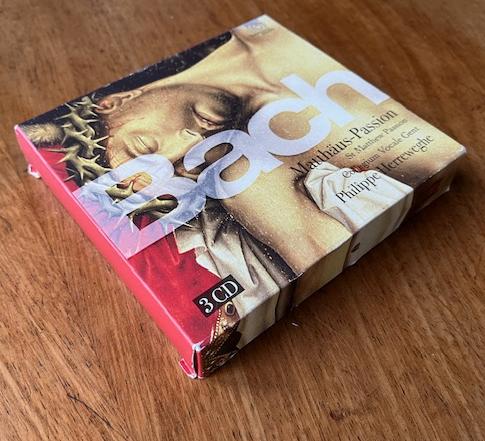 Bach: Matthäuspassion - Herreweghe c.s. uit 1998 - 3cd, Boxset, Ophalen of Verzenden, Zo goed als nieuw, Barok