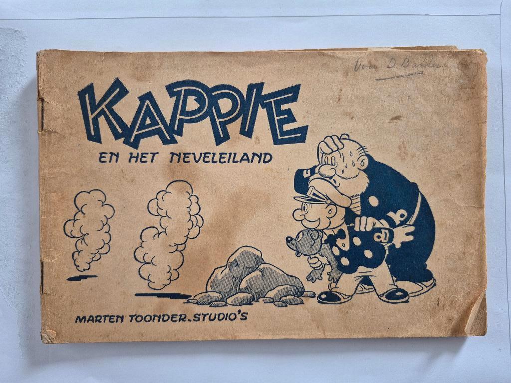 Kappie en het Neveneiland - 1947 Marten Toonder Studio's, Gelezen, Marten Toonder, Eén stripboek, Ophalen of Verzenden