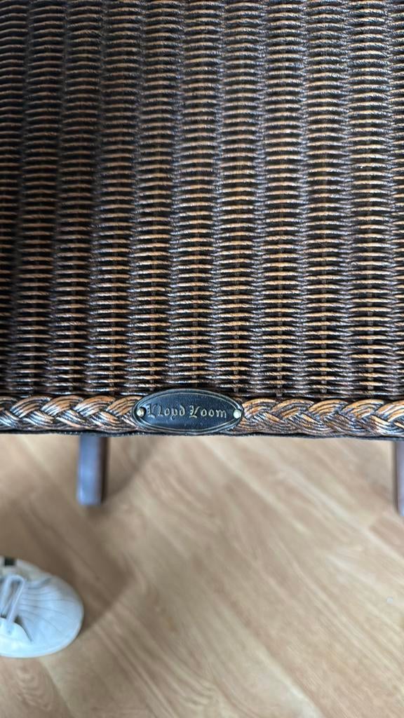 6 Lloyd loom eetkamerstoelen, Ophalen, Gebruikt, Vijf, Zes of meer stoelen, Bruin