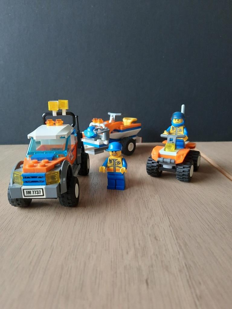 Lego reddingsbrigade, Ophalen