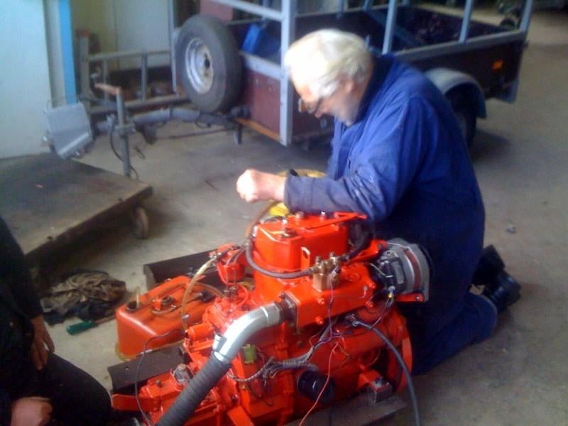 Bukh, Watersport en Boten, Ophalen, 10 tot 30 pk, Gebruikt, Binnenboordmotor