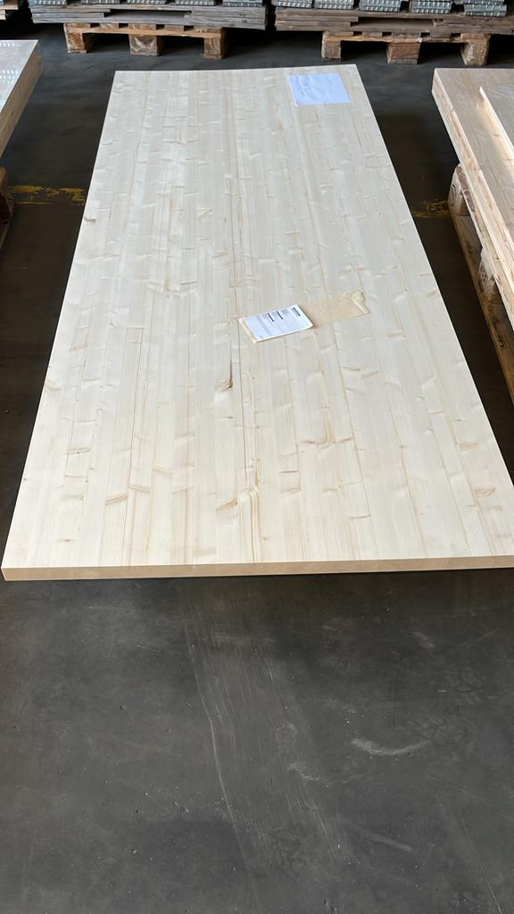 Vuren Timmerpaneel / Tafelblad 40x1000x2500 mm, 25 tot 50 mm, Overige typen, Nieuw, Ophalen of Verzenden