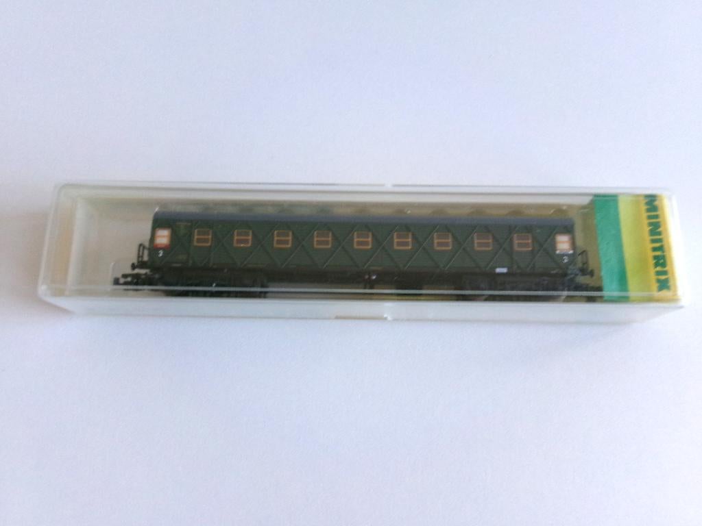 Minitrix 13336 Personenrijtuig 3de Klasse (in ovp), Hobby en Vrije tijd, Modeltreinen | N-Spoor, Zo goed als nieuw, Wagon, Gelijkstroom
