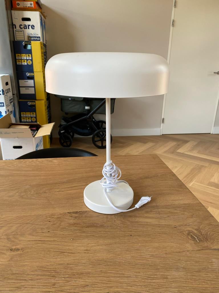 Bureaulampen, 2 stuks nieuw in doos, Huis en Inrichting, Lampen | Tafellampen, Ophalen, Nieuw, Metaal, Minder dan 50 cm