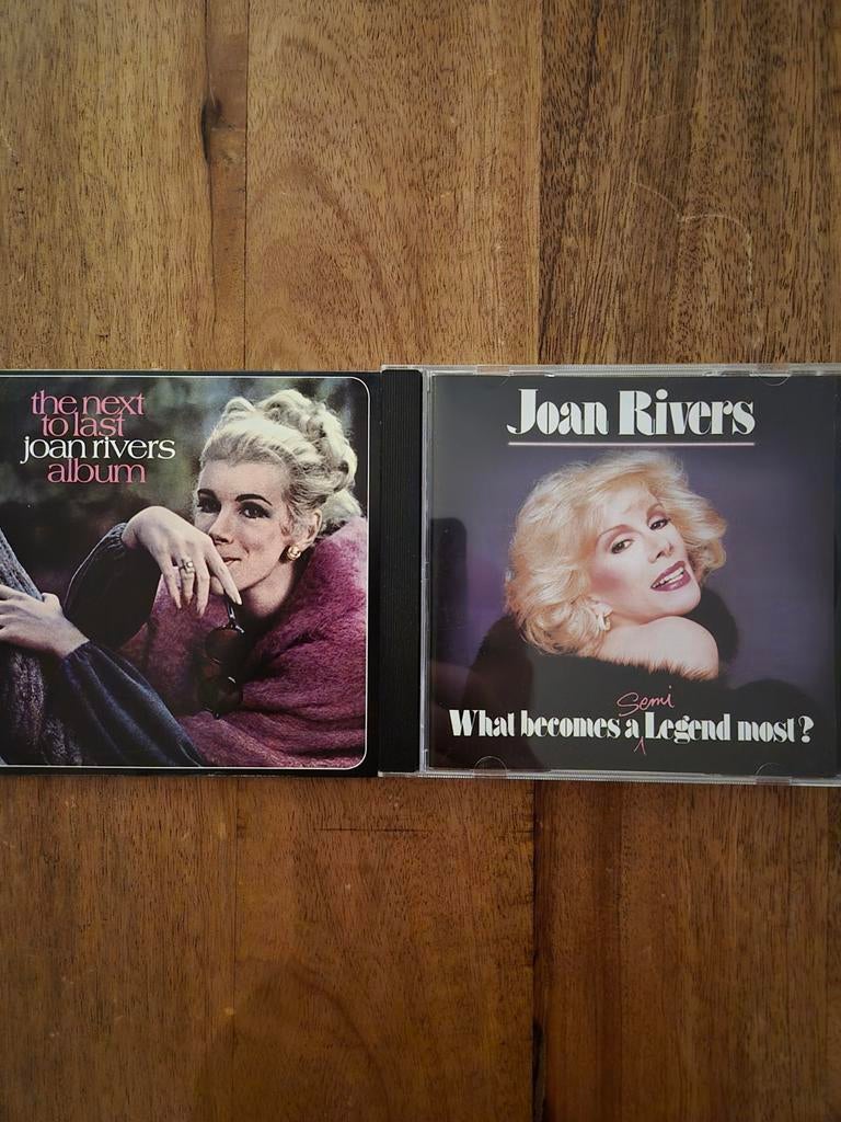 2 CD's van Joan Rivers, Ophalen of Verzenden, Zo goed als nieuw