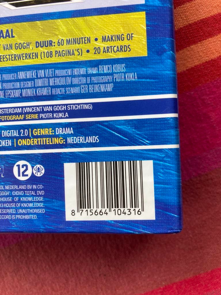 DVD: Van Gogh - Een huis voor Vincent, Vanaf 12 jaar, Ophalen of Verzenden, Zo goed als nieuw, Kunst of Cultuur