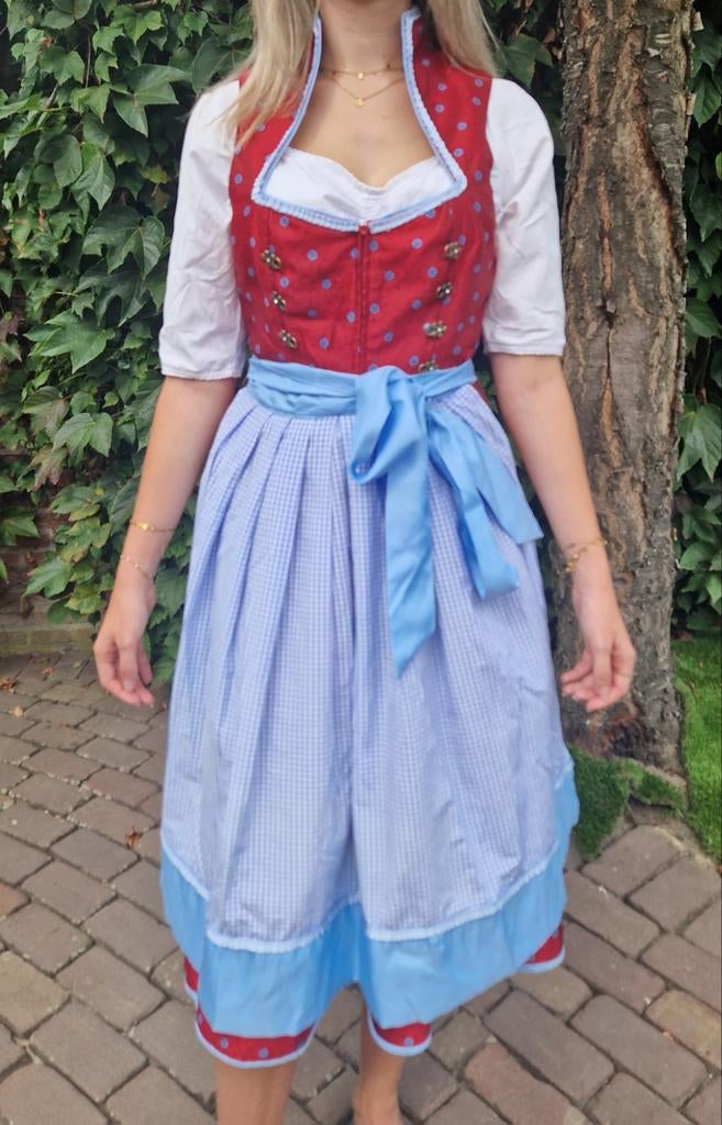 Originele Oostenrijkse Dirndl maat 38 merk Hammerschmid, Ophalen of Verzenden, Zo goed als nieuw, Maat 38/40 (M), Overige thema's