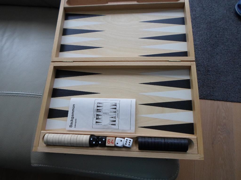 Backgammon spel oranjeboom bier, Ophalen of Verzenden, Zo goed als nieuw, Overige typen, Oranjeboom
