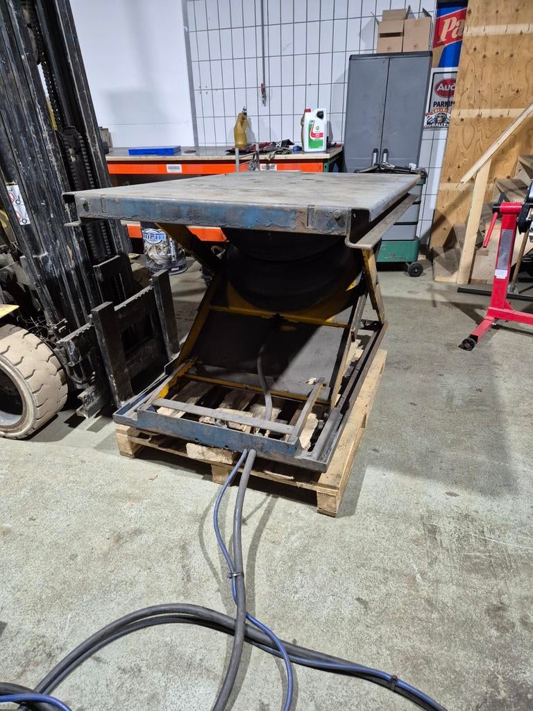 Herkules poetsbrug/hefbrug/heftafel, Auto diversen, Ophalen