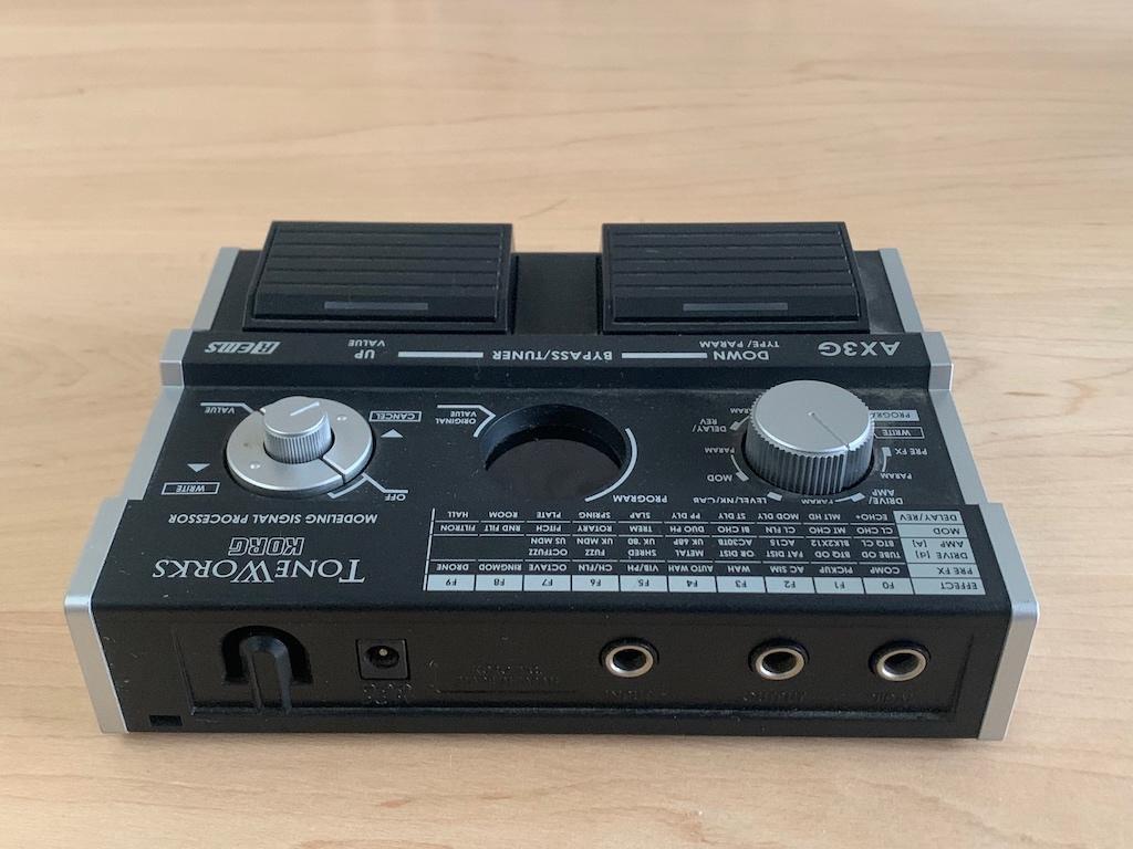 Korg Toneworks AX3G Multi effecten pedaal  € 40,00, Muziek en Instrumenten, Effecten, Ophalen of Verzenden, Zo goed als nieuw