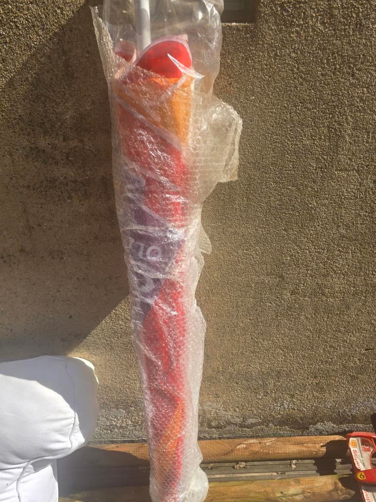 Parasol nieuw 1.60 doorsnee, Tuin en Terras, Parasols, Ophalen of Verzenden