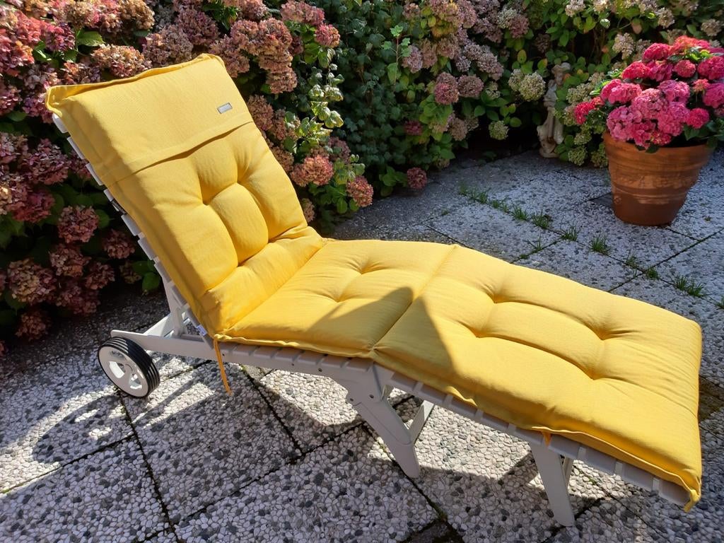 Ligstoelen twee stuks, Ophalen, Zo goed als nieuw, Kunststof, Verstelbaar