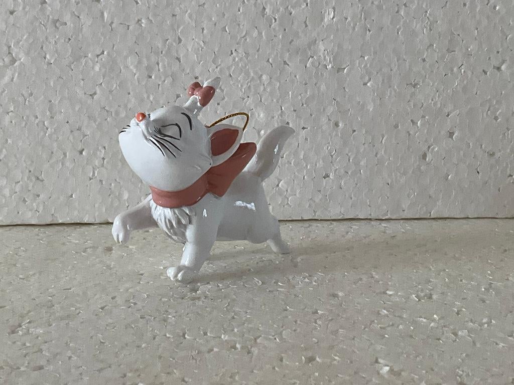 Disney ornament Aristocats Marie nr 2, Ophalen of Verzenden, Overige figuren, Zo goed als nieuw, Beeldje of Figuurtje