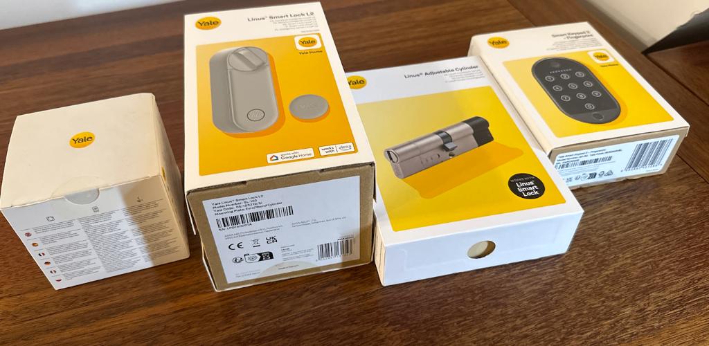 Complete Yale Smart Lock set, Doe-het-zelf en Verbouw, Hang- en Sluitwerk, Ophalen of Verzenden, Nieuw, Overige materialen, Slot