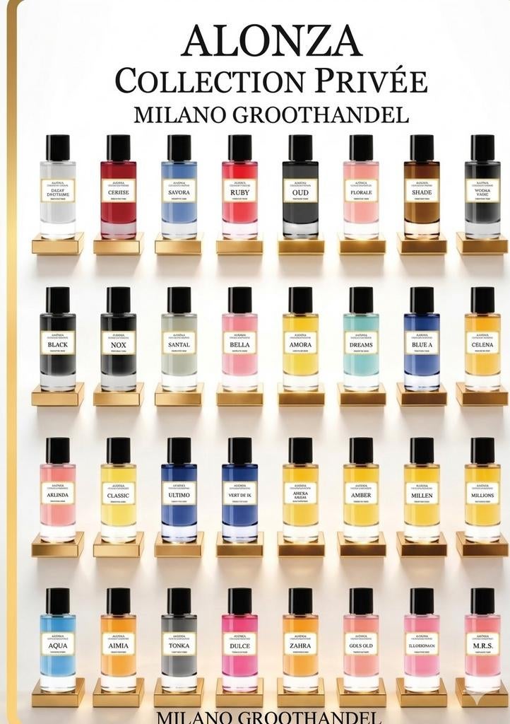 Arabische parfum 50 ml flesjes, Paris, Alonza, Nieuw, Ophalen of Verzenden