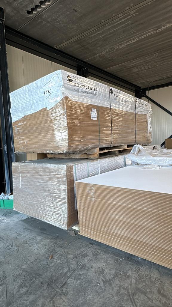 MDF plaat 12 mm 1220x3050 mm, Doe-het-zelf en Verbouw, Platen en Panelen, Ophalen, Nieuw, Overige materialen, Minder dan 20 mm