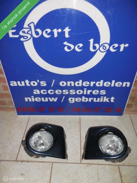 Verstraler set voorbumper Nissan Primastar bj 2001 tm 2014, Gebruikt, Ophalen of Verzenden, Nissan, Nissan