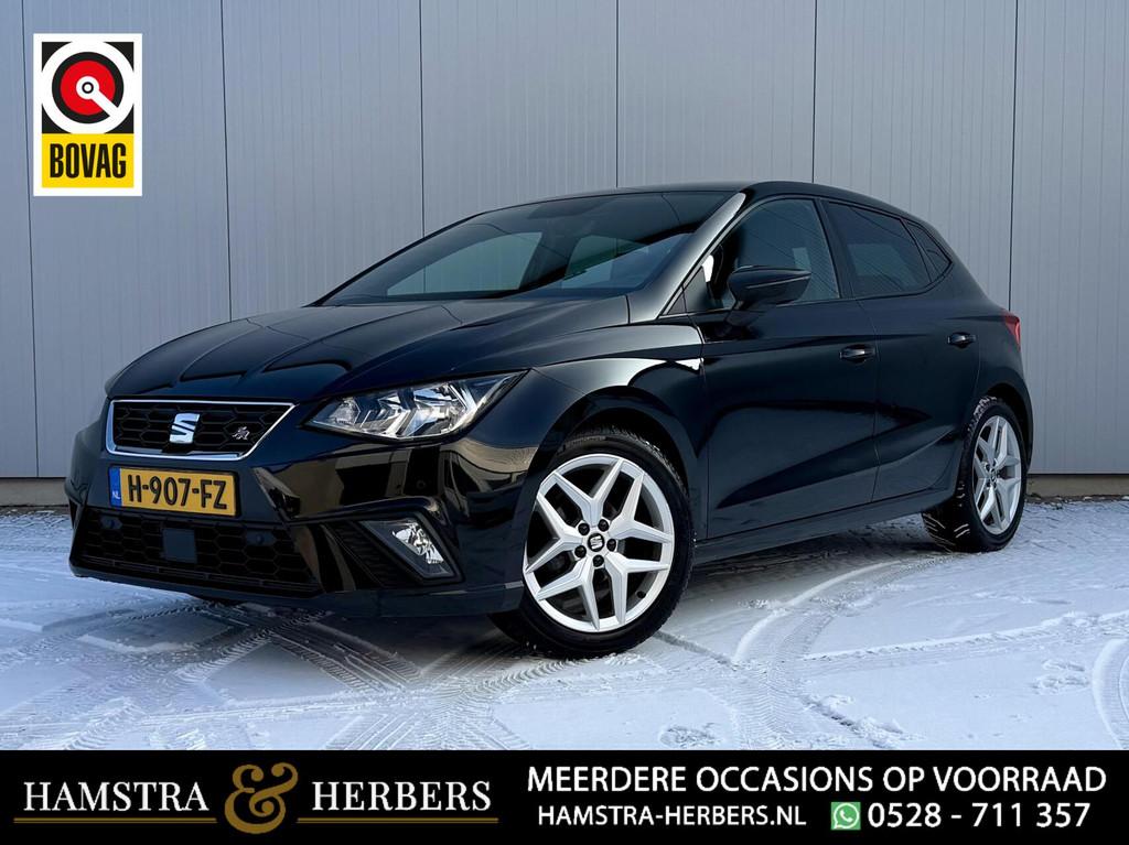Seat Ibiza 1.0 TSI FR zwart, Auto's, Voorwielaandrijving, Euro 6, 95 pk, Origineel Nederlands