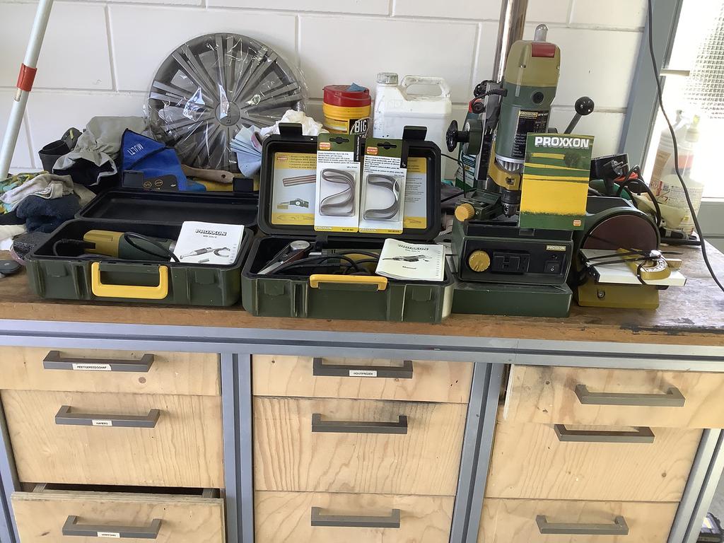 Proxxon diverse micromot machines alles in 1 koop, Ophalen