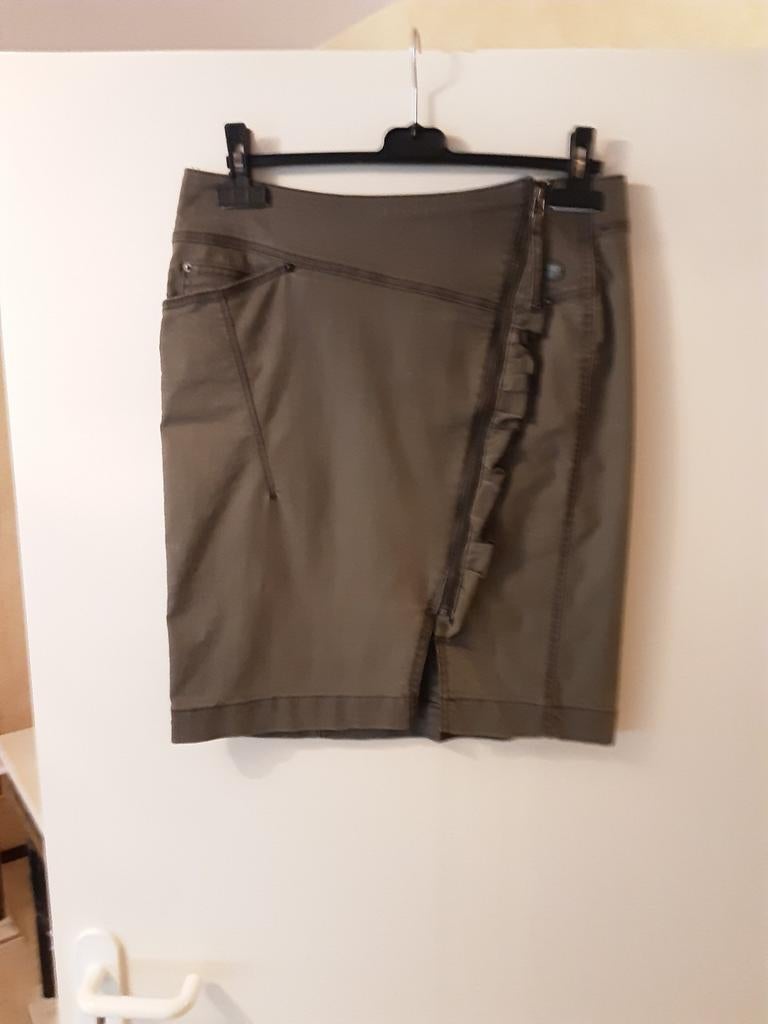 Leger groene merk rok, Maat 38/40 (M), Didi, Ophalen of Verzenden, Zo goed als nieuw