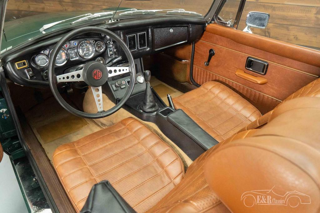 MG MGB Cabriolet | 1974, Auto's, Oldtimers, Achterwielaandrijving, 95 pk, Cabriolet, Handgeschakeld