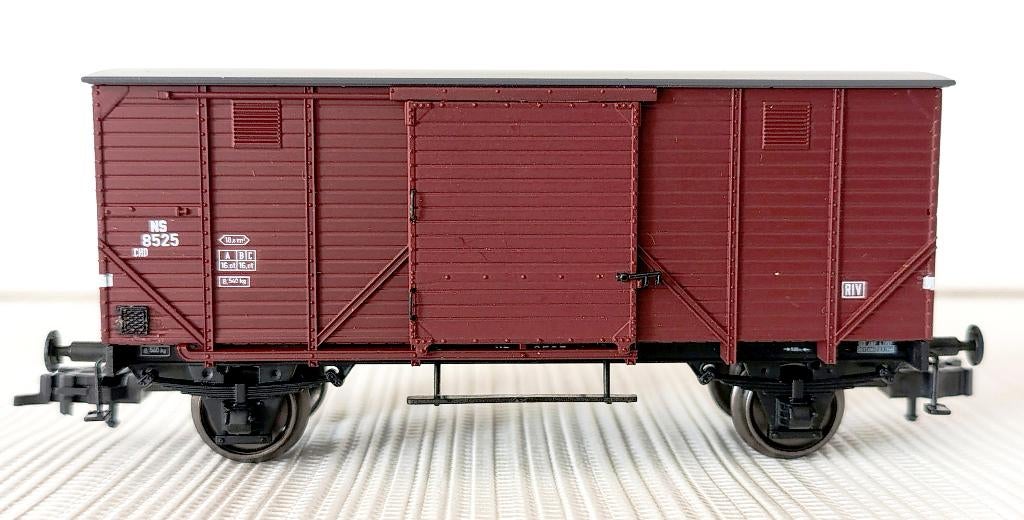 Artitec NS gesloten goederenwagen, Overige merken, Gelijkstroom, Analoog, Wagon