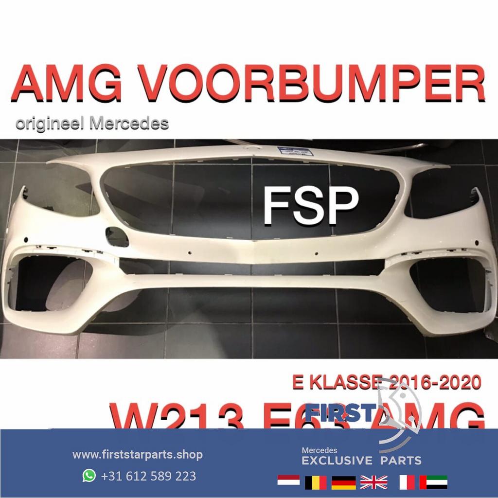 W213 S213 E63 AMG VOORBUMPER Mercedes E Klasse 63 2016-2020