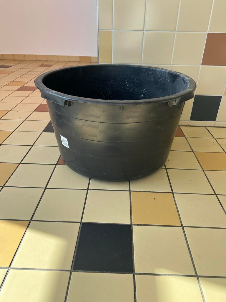 3 Zwarte kunststof metsel kuip, Doe-het-zelf en Verbouw, Gereedschap | Handgereedschap, Ophalen of Verzenden, Nieuw