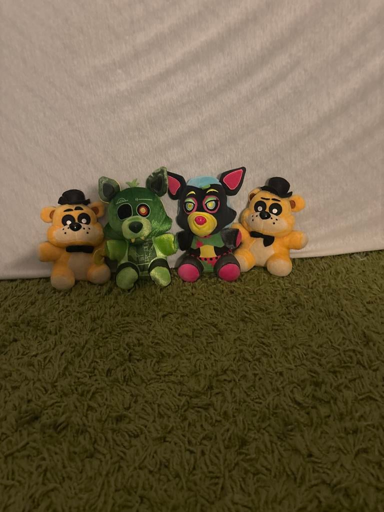 Leuke originele Fnaf pluches, Kinderen en Baby's, Speelgoed | Knuffels en Pluche, Gebruikt, Overige merken, Overige karakters