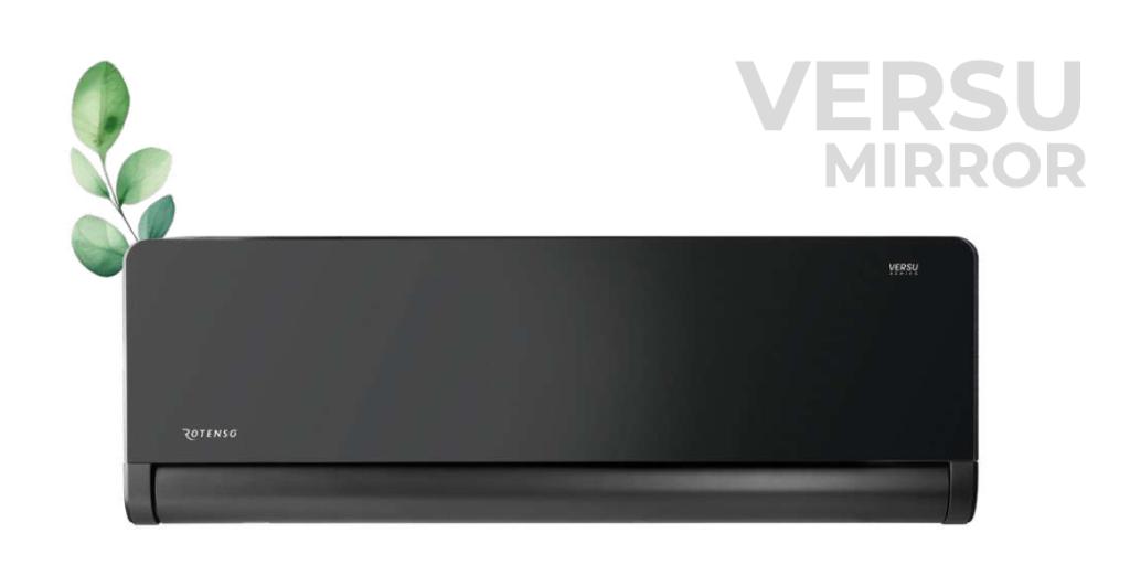 Rotenso Airco 3,5 kW - Versu Black Mirror, Diensten en Vakmensen, Loodgieters en Installateurs, Installatie