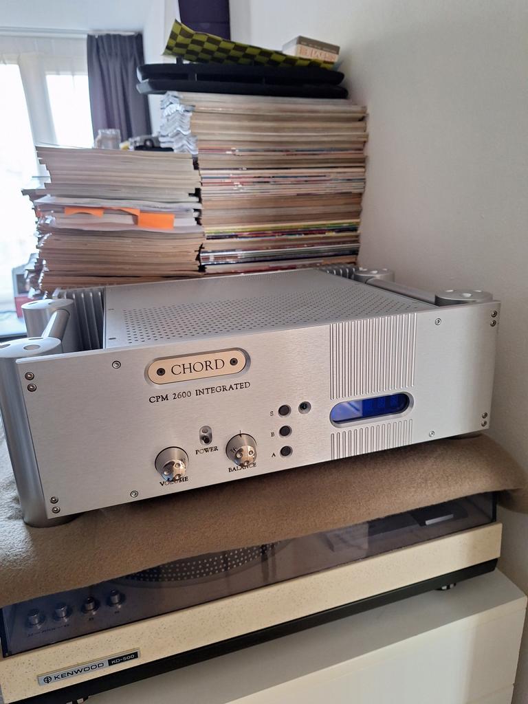 Chord cpm2600 geïntegreerde versterker high end, Audio, Tv en Foto, Versterkers en Receivers, Ophalen, Gebruikt, 120 watt of meer