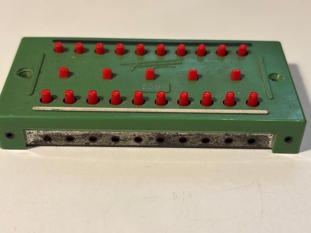 Fleischmann panelen 508 verdeelplaat + 525 klemmenplaat, Hobby en Vrije tijd, Modeltreinen | H0, Gebruikt, Gelijkstroom, Fleischmann