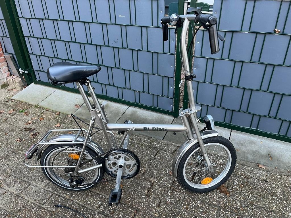 2 Vouwfietsen RVS Di Blasi R4S, Fietsen en Brommers, Fietsen | Vouwfietsen, Ophalen, Gebruikt, 16 tot 18 inch, Versnellingen