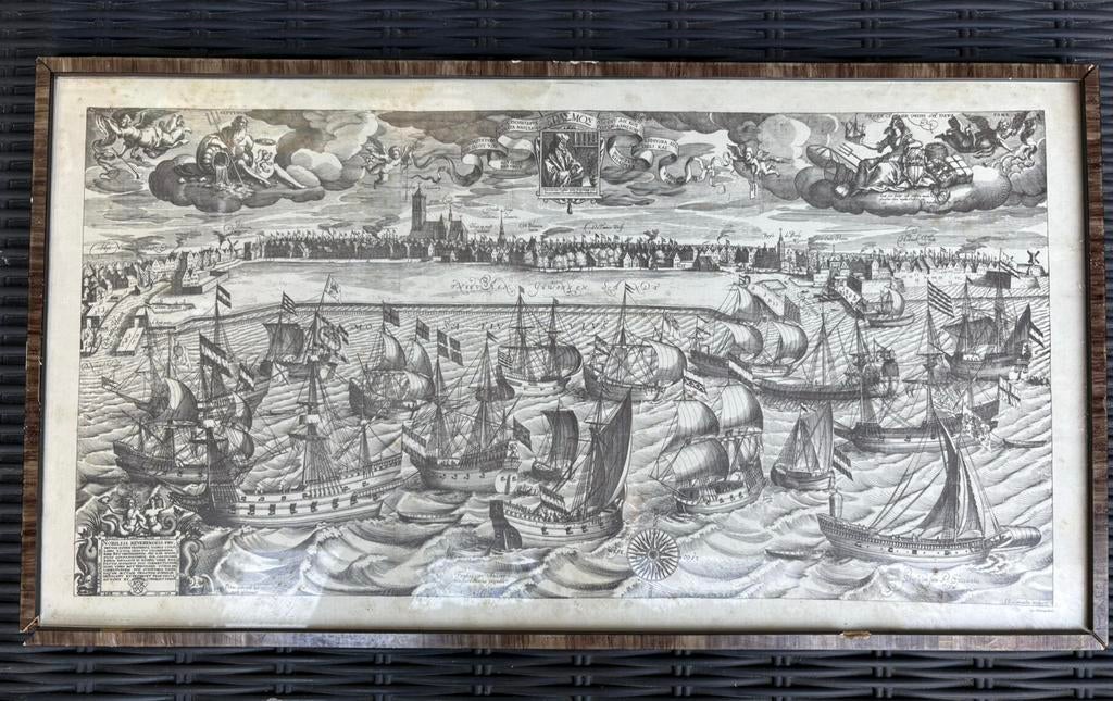 Oude prent, Ophalen of Verzenden