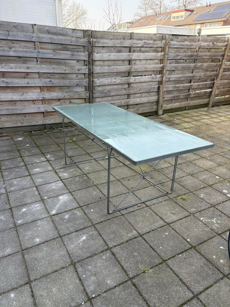 Tuinset, Tafel met 6 stoelen, Ophalen, Zo goed als nieuw, Overige materialen, Stoel