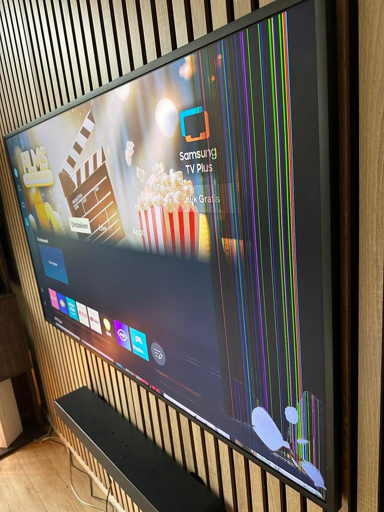 Samsung The Frame 50 inch defect scherm, QLED, 50 Hz, Ophalen of Verzenden, Samsung