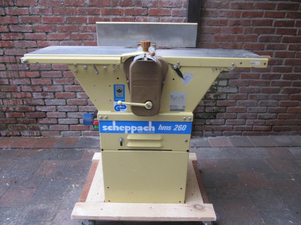 SCHEPPACH HMS 2600 schaafbank 220 V, Ophalen, Zo goed als nieuw, Elektrisch