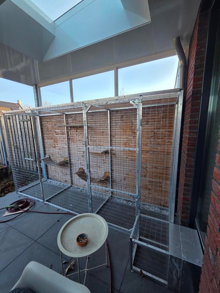 Cat/small dog enclosure, Dieren en Toebehoren, Ophalen, Metaal, Vogelkooi