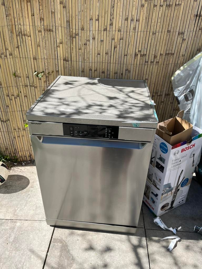 Sharp vaatwasser defect, Witgoed en Apparatuur, Ophalen, Zo goed als nieuw, Inbouw, Minder dan 85 cm