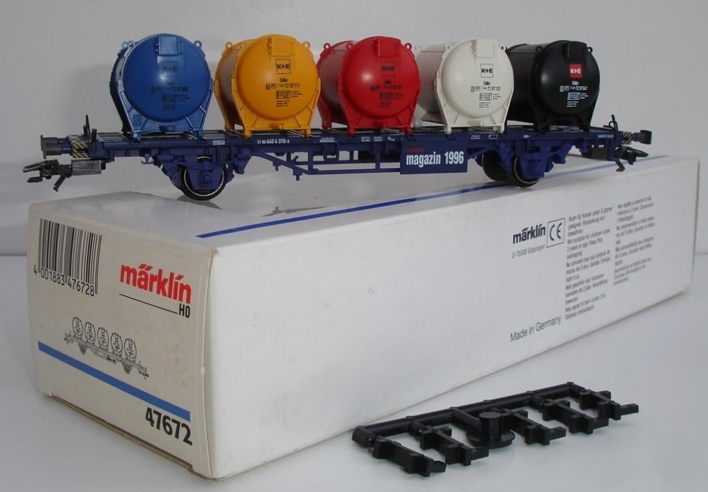 Märklin 47672 Märklin Magazin Jaarwagen 1996 !, Wisselstroom, Ophalen of Verzenden, Märklin, Nieuw