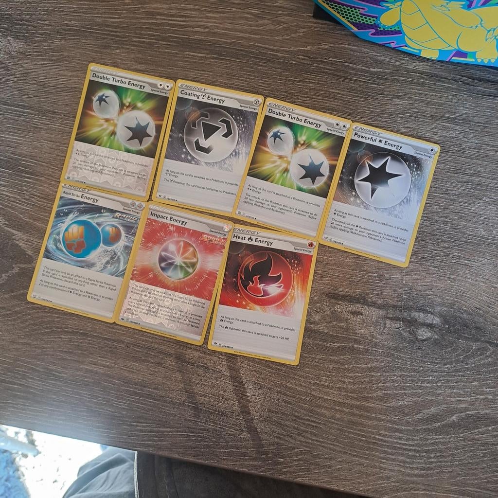 Pokémon TCG Energiekaarten - Diverse Speciale Energie, Ophalen of Verzenden, Gebruikt, Meerdere kaarten