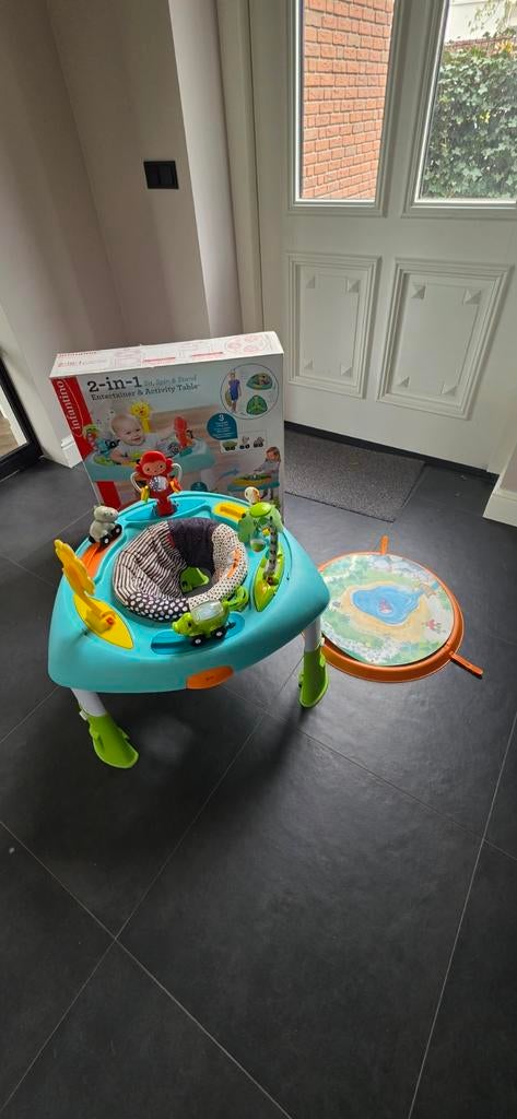 Infantino activiteitentafel, Ophalen