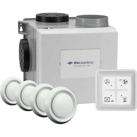Itho Daalderop Alles-in-1 Ventilatiepakket, Ophalen of Verzenden, Nieuw, Ventilator en Afzuiger