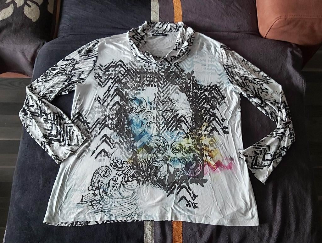 Frank Walder, Shirt, 46/48, Maat 46/48 (XL) of groter, Ophalen of Verzenden, Zo goed als nieuw, Lange mouw